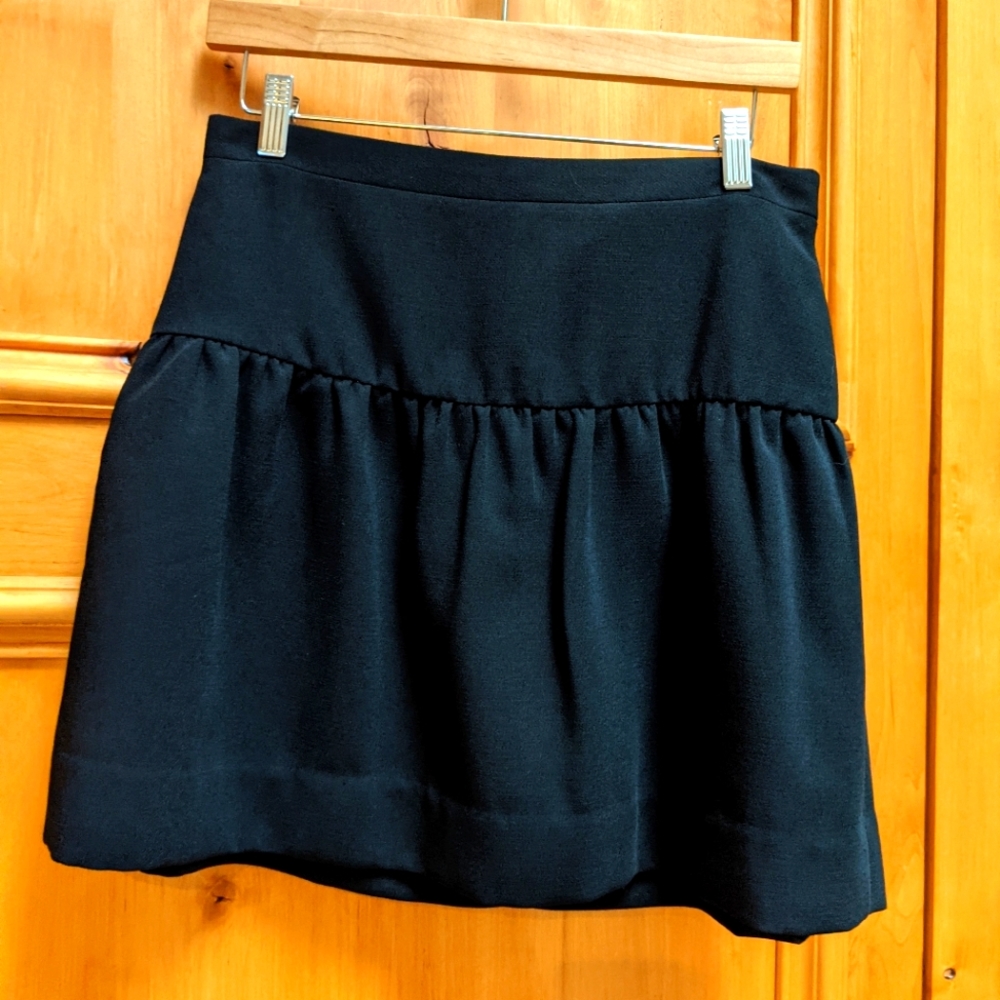 J. Crew Black Skirt Size 2